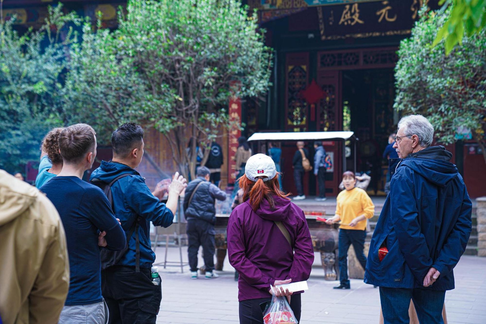 Chengdu Mix Hostel Courtyard Poshpacker Exterior foto