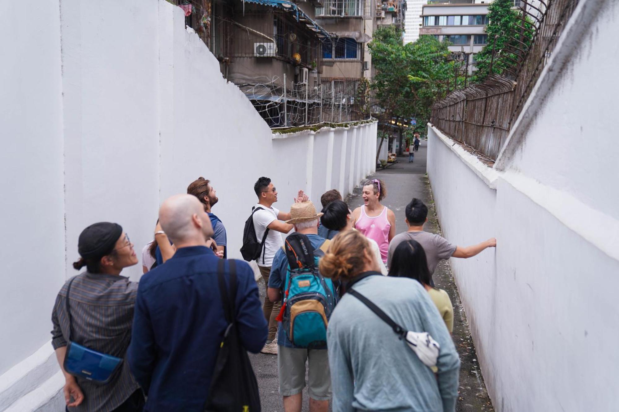 Chengdu Mix Hostel Courtyard Poshpacker Exterior foto